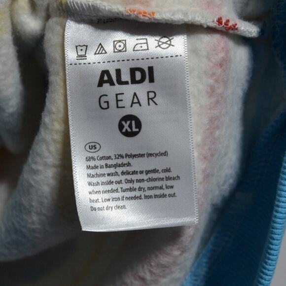 Aldis Gear Capsule Collection Crew Neck Woman's Striped Sweatshirt Size XL - Picture 6 of 11